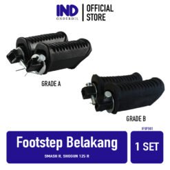 Footstep Belakang Smash R & Shogun 125 R Bar Fotstep Bustep Pijakan Injekan Karet Foot Step Barstep
