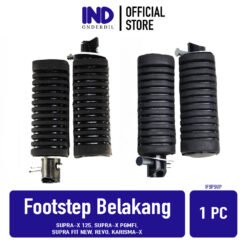 Footstep Belakang Supra 125 PGMFI Fit New & Revo & Karisma Foot Step Fotstep Bustep Pijakan Injekan Barstep Bar