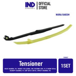 Karet-Fiber Lidah Tensioner Set Atas-Bawah Beat Karbu & Beat FI & Scoopy Lama-F1-eSP 2012-2014 & Spacy & Vario 110 Old-CW-Techno 110 CBS-FI New 2014
