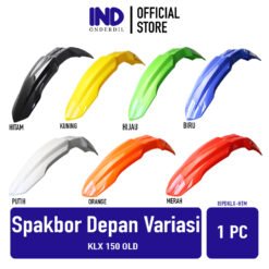 Spakbor Depan Hitam Biru Hijau Kuning Merah Orange Putih Kawasaki KLX 150 Slebor Spakboard Spak Bor Board Cecepet Buntut