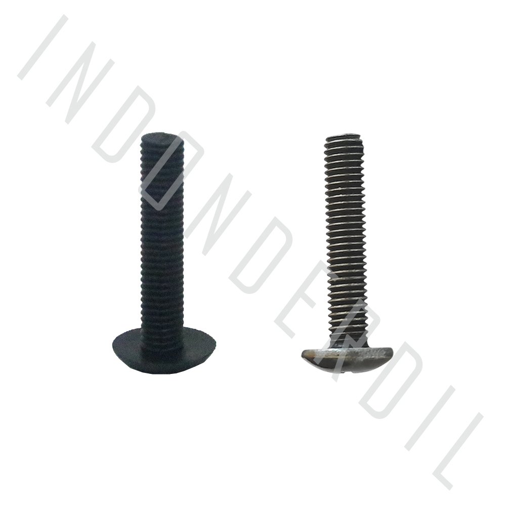 1 PC Baut Visor Nmax & Xmax & Lexi & Aerox & Vixion DLL ( Asal Ukuran Sama ) Baud Tameng Winshield Windshild Win Shield Winsil Plastik Nylon Nilon Besi - Gambar 2