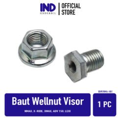 Baut-Baud Mur Wellnut-Welnut-Well-Wel Nut Visor-Windshield-Winsil-Winshild Yamaha NMAX-N MAX/XMAX-X MAX/X-Ride/Lexi/ADV 150