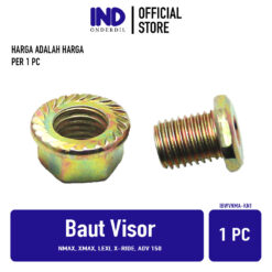 Baut-Baud Mur Wellnut-Welnut-Well-Wel Nut Visor-Windshield-Winsil-Winshild Anti Jebol Variasi NMAX-N MAX & XMAX-X MAX & X-Ride & Lexi & Honda ADV 150