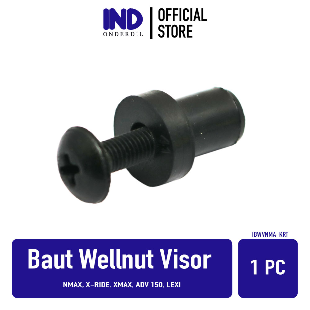 Baut-Baud Mur Wellnut-Welnut-Well-Wel Nut Visor-Windshield-Winsil-Winshild Anti Jebol Variasi NMAX-N MAX & XMAX-X MAX & X-Ride & Lexi & Honda ADV 150
