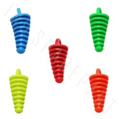 Karet Tutup-Penutup Knalpot-Kenalpot Kecil Untuk Semua Jenis Motor Merah-Kuning-Orange-Hijau-Biru - Gambar 3