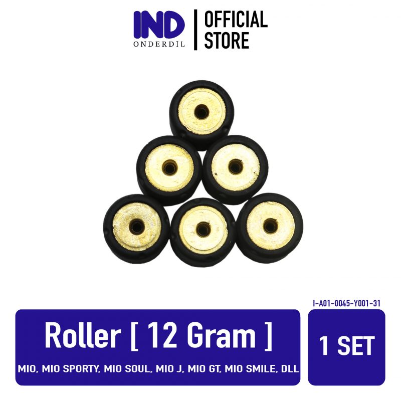 Roller-Roler Loller-Loler Pemberat 12 Gr   am-Gr-12Gr Set 6 Pcs Mio Lama