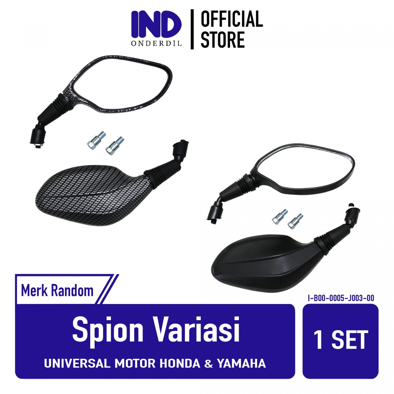 Spion-Sepion-Kaca Variasi Model Click-Klik Thailand Semua Jenis Motor