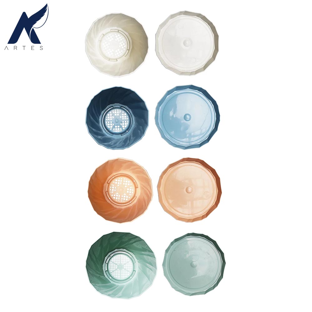GESSLER POT TWIST 21 TATAKAN ITALI 21 Tanaman Bunga Hias Putih Biru Peach Tosca - Gambar 2