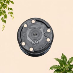 Alternative view of GLOBAL LION-GL POT 24 Plastik Tanaman Hias-Bunga Diameter 23 cm Hitam