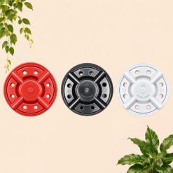 Alternative view of POT SUPER PIRUS 30 Tumbuhan Hias Bunga Batu Tirus Plastik Tebal dll Model Tawon Putih Cokelat Hitam Diameter atas 30 cm