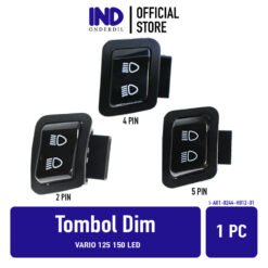 Tombol Dim 2 & 4 & 5 Pin Titik Vario 110 125 150 LED & Beat New K1A Switch Dimmer Swit Saklar Lampu Jauh Dekat Dem Bypass