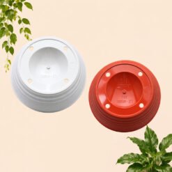 Alternative view of BUDI JAYA PLASTIK POT TAWON 27 BJP Tanaman Hias Bunga Diameter atas 27 cm Putih Merah