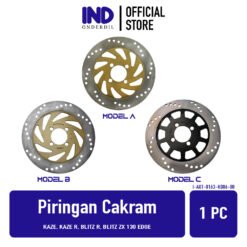Piringan Cakram Depan Kaze & Kaze R & Blitz R & Blitz ZX 130 Edge Disc Disk Front Brake