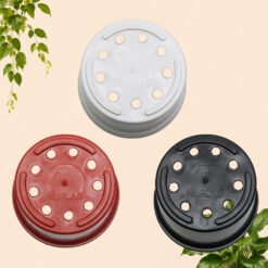 Alternative view of RUPLAS KOPENG 20 Pot Polos Tanaman Hias Bunga Plastik Diameter 20 cm