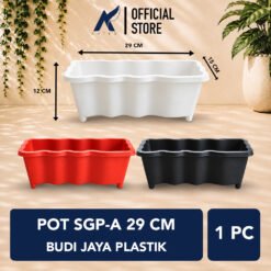 BUDI JAYA PLASTIK-BJP POT SGP-A Tanaman-Tumbuhan Hias-Bunga