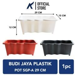 BUDI JAYA PLASTIK-BJP POT SGP-A Tanaman-Tumbuhan Hias-Bunga