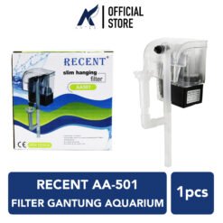 RECENT AA-501 Slim Hanging Filter Gantung Aquarium-Akuarium Mini AA501