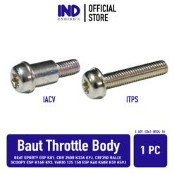 Baut Throttle Body TPS BeAT Sporty eSP K81 & CBR 250R K33A KYJ CRF250 Rally & Scoopy K16R K93 & Vario 125 K60 K60R 150 K59 K59J Sensor Censor Baud Bautt Bodi Bodii TPS IACV