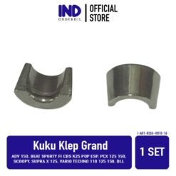 Kuku Klep Grand ADV 150 & BeAT FI CBS K25 POP eSP K61 Sporty K25G K81 & CB150 Verza & CRF150L K84 & Grand Impressa & PCX 125 CBU K36J K97 & Revo 110 & Scoopy K16R K93 & Spacy Karburator & Super Cub C125 & Supra FIT X Injection & Vario 110 CW K2V K60 K60R K59 K59J Techno ISS STD Helm-In & Verza Baut Stelan Kelep kuKuMacan 1 Set