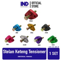 Setelan Tensi Keteng Universal Yamaha Jupiter Z MX King & Vega ZR Force 1 & Crypton & Force & Alfa & Mio J Soul M3 S GT Sporty & Fino 125 Grande & Aerox 155 & NMAX 160 Turbo & XMAX 250 300 400 & Lexi & Gear & Freego & Nouvo (lama) & QBIX & R15 & Vixion R Old NVL NVA & Byson & MT Series & XSR 700 900 & RX King & Scorpio & TZM TZR Warna Biru & Emas & Hitam & Merah & Silver Stelan Tonjokan Kteng Tensioner