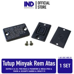 Tutup Minyak Rem Atas Supra X & GL Pro Max & Phantom & Mega Pro & Tiger Lama New Revo Revolution & Scoopy Karbu & Spacy FI Penutup Rumah Break Fluid Cap Cylinder