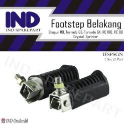 Karet Footstep/Foot Step/Pijakan/Injekan Belakang Shogun 110/Kebo/Lama/Tornado GS/RC 100/Crystal
