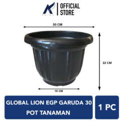GLOBAL LION EGP GARUDA 30 Pot Tanaman Tumbuhan Bunga Pohon Besar Jumbo Diameter 30 cm Centi Meter