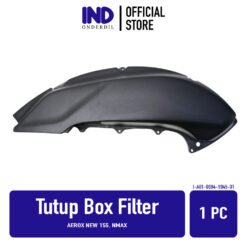 Tutup Box Filter Aerox New 155 & Nmax Cover Tameng Penutup Saringan Udara Boks Warna Hitam