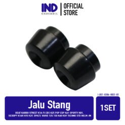 Jalu Stang Beat Karbu Street K1A FI CBS K25 POP eSP K61 Sporty K81 & Scoopy K16R K93 K2F & Spacy & Vario 125 150 K60 K59 Techno STD Helm-In Bandul Setang Stangg Hitam Black