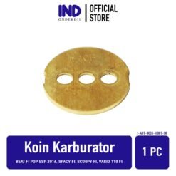 IND Onderdil Koin Karburator Beat FI Pop eSP 2016 & Spacy & Scoopy & Vario 110 Throttle Coin Body Carubrator Gobangan Gas Karbu Carbu 22 mm
