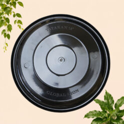 Alternative view of GLOBAL LION ALAS POT 16 Tatakan Pot Tanaman Plastik Diameter 36 Pot GL Kebawah Hitam