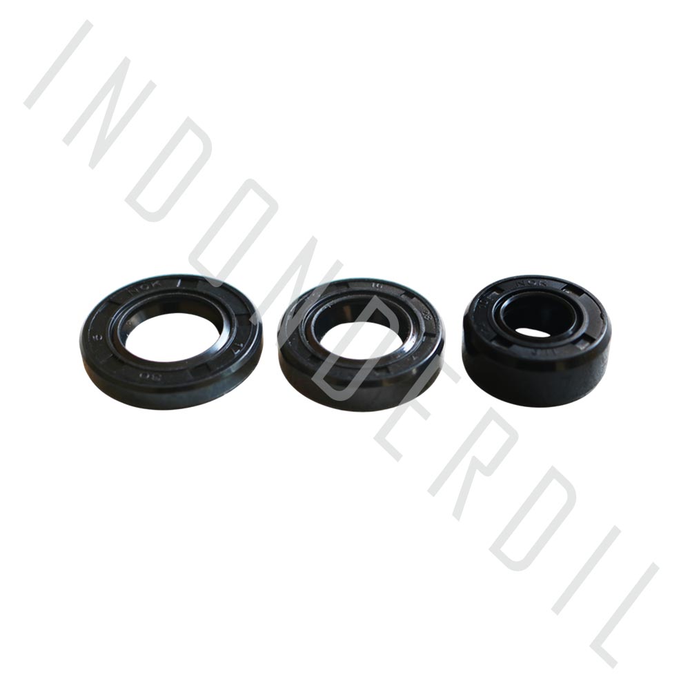 Seal Komplit Karisma Supra X 125 Oli Oil Assy Set Kit Komplet Lengkap Kruk As Gear Depan Slahan Operan Gigi Verseneling Stut Kopling - Gambar 3