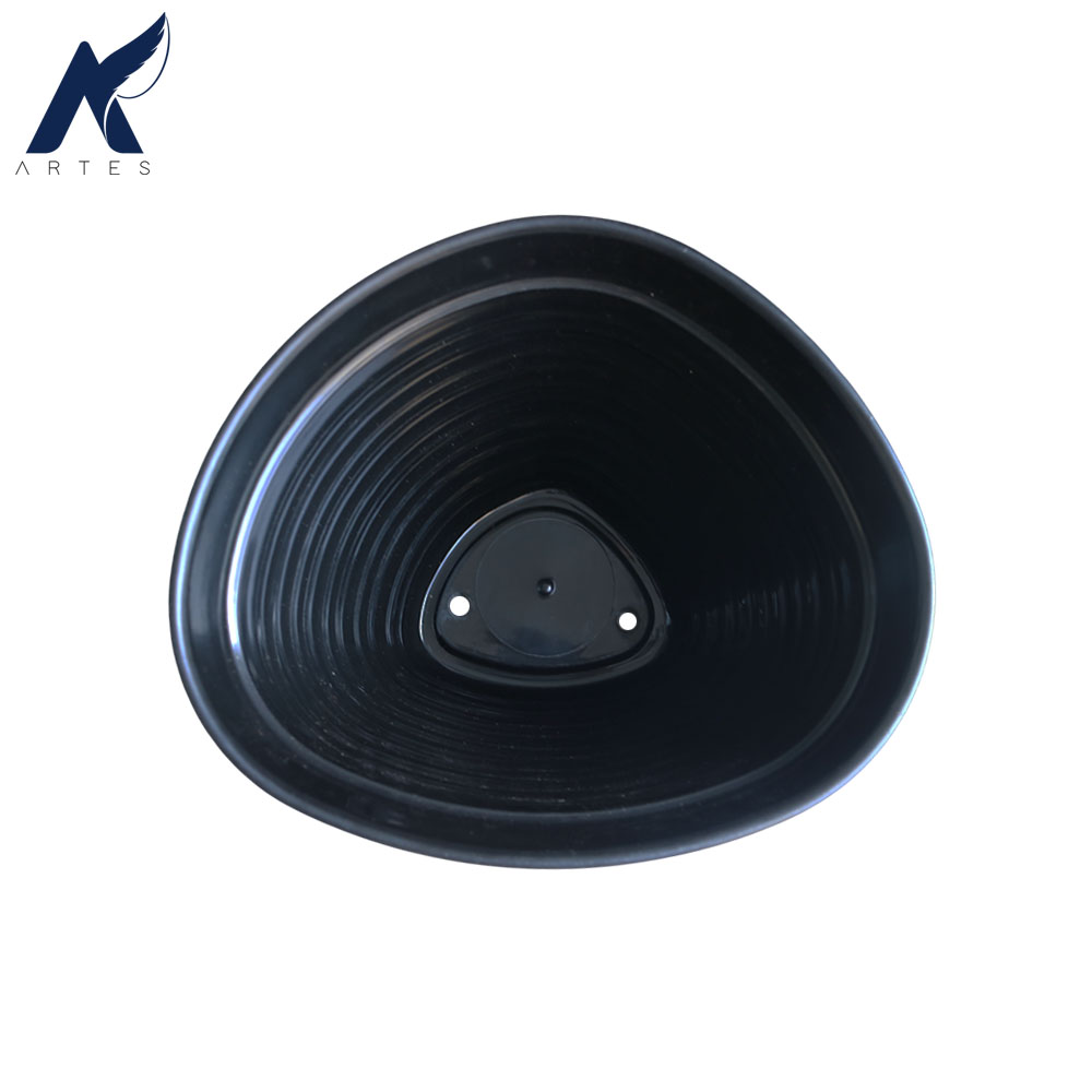 BUDI JAYA PLASTIK POT KUMBANG 241 BJP Bunga Tanaman Tumbuhan Tinggi Diameter 24 cm Hitam - Gambar 2