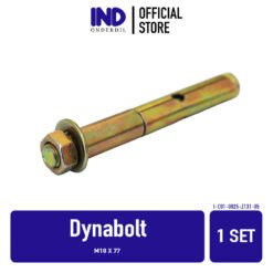 1 PC Dynabolt M10 x 77 Baut Beton Baud Baudd Skrup Sekrup Ramset Dyna Bolt Bold Dinabol Anchor 10mm x 77mm 10 mm 77 m 10 m10x77