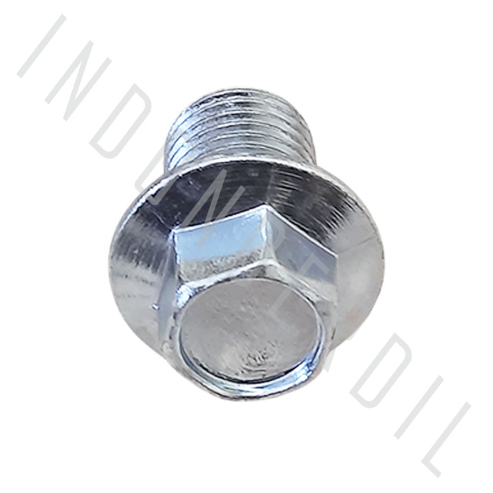 1 PC Baut Tutup Oli Honda Matic BeAT FI eSP CBS CBS-ISS Deluxe Street & Genio & All Scoopy & Vario Exclusive ABS & PCX & ADV & Stylo & Forza Tap Oil Pembuangan Mesin Bawah Kunci 12 K12 12mm M 12 15mm 15 mm Pitch 1.5 1.50 Silver - Gambar 4