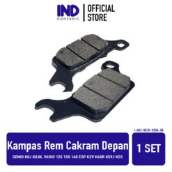 Kampas Rem Cakram Depan Genio K0J K0JN, Vario 125 150 160 eSP K2V K60R K59J K2S Kanvas Discpad Dispad Disped Disc Dis Pad Ped