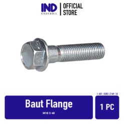 1 PC Baut Flange M10 x 40 Fleng Baud Topi Shock Sok Stang Setang Knalpot Kenalpot Bolt Kunci 14 K14 10mm M 10 40mm 40 mm