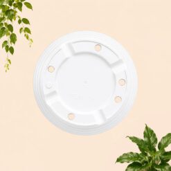 MDN TAWON 27 POT TANAMAN Tumbuhan Hias Bunga Bulat Diameter atas 27 cm centimeter Putih - Gambar 3