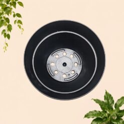 Alternative view of DUTAMA 20 POLOS POT TANAMAN Bulat Tumbuhan Hias Bunga dll Diameter Atas 20 cm centi meter Hitam