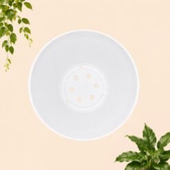 Alternative view of LOVENIA GENTONG 18 POT TANAMAN (8832) Plastik Tumbuhan Hias Bunga Daun Diameter Atas 18cm Centi meter Putih