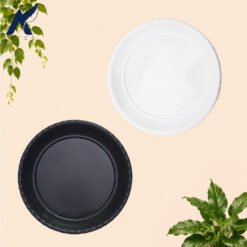 Alternative view of LOVENIA ALAS POT GENTONG 42 POT TANAMAN Tatakan Tatak Tumbuhan Bunga Plastik Diameter 42 cm Centi meter Hitam