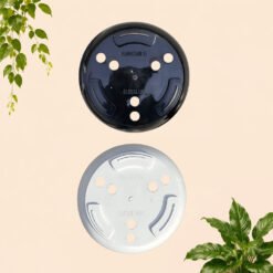 Alternative view of GLOBAL LION FLAMBOYAN 35 POT TANAMAN Plastik Tumbuhan Hias Bunga Daun Diameter Atas 35 cm Centi meter Hitam Putih