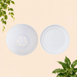 Alternative view of LOVENIA GENTONG 27 POT TANAMAN (8827) Plastik Tumbuhan Hias Bunga Daun Diameter Atas 27cm Centi meter Putih