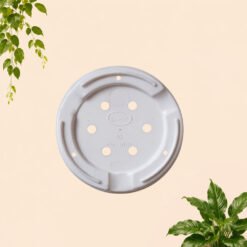 Alternative view of LOVENIA MADO 10 POT TANAMAN (8010) Plastik Tumbuhan Hias Bunga Daun Diameter Atas 10cm Centi meter Putih