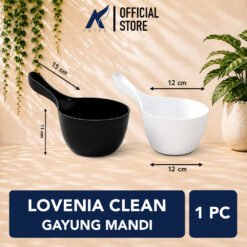 LOVENIA CLEAN GAYUNG MANDI Centong Air Pastel Aesthetic Estetik Hitam Putih