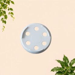 Alternative view of MDN POLOS 10 POT TANAMAN Tumbuhan Hias Bunga Bulat Diameter atas 10 cm centimeter Putih