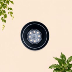 Alternative view of JT-PLAST POLOS 20 POT TANAMAN Tumbuhan Hias Bunga Daun Bulat Diameter atas 20 cm centimeter Hitam