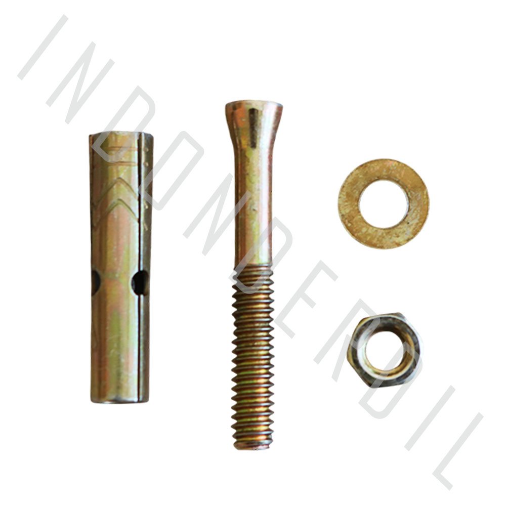 1 PC Dynabolt M8 X 40 Baut Beton Anchor Baud Baudd Skrup Sekrup Ramset Dyna Bolt Bold Dinabol 8mm x 40mm 8 mm 40 m 8 m8x40 - Gambar 4