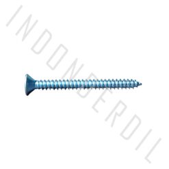 1 PC Skrup FAB M10 x 2 inch Baut Baud Baudd Sekrup Self Tapping Screw Harden Phillips Kepala Rata F+ AB 10mm x 51 mm 10 51 m 10 m10x51 10x2 2 inchi inci - Gambar 3