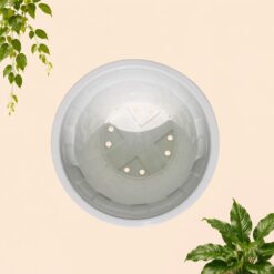 Alternative view of BUDI JAYA PLASTIK POT AKASIA 30 BJP Tanaman Motif Catur Putih Tumbuhan Bunga Diameter 30cm
